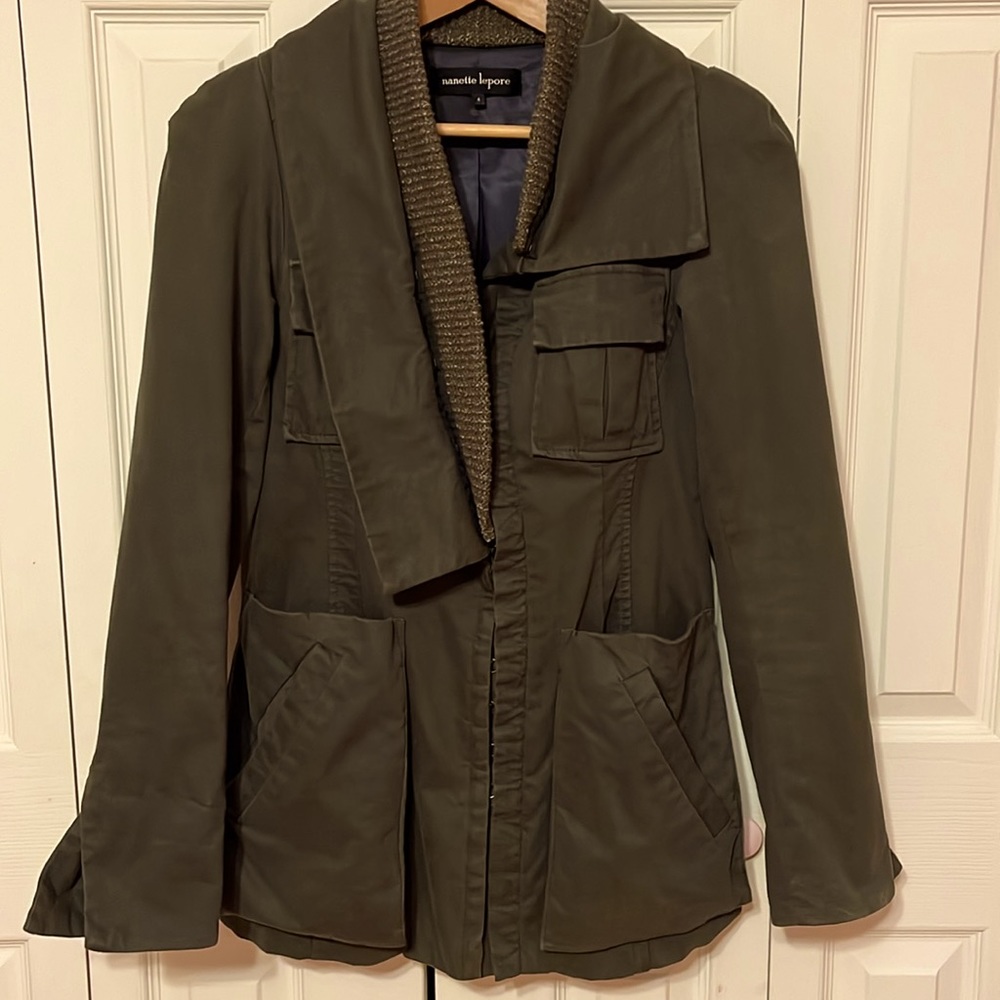 Nanette Lenore Military Style Jacket Size 4